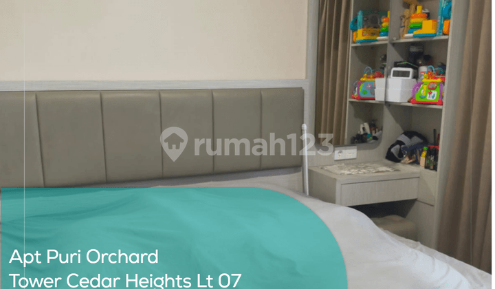 Apartement Puri Orchard Tower Cedar Heights Wing B Lt 07, 1br, Full Furnished