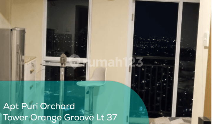 Apartement Puri Orchard Tower Orange Groove Wing B Lt 37, Studio, Full Furnished