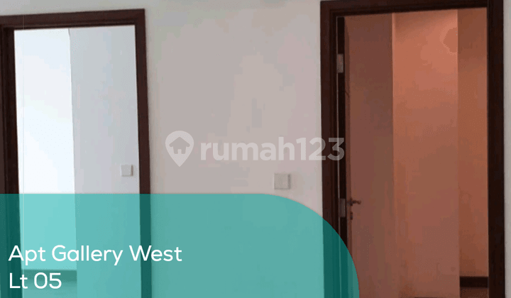 Apartment Gallery West Residence 5th Floor, 1BR, Unfurnished