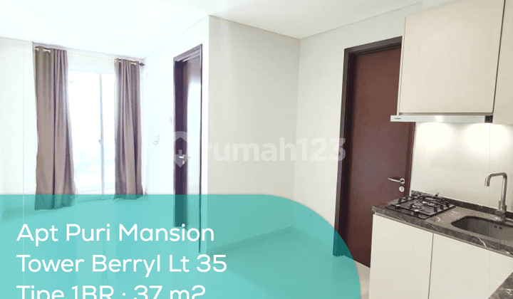 Apartement Puri Mansion Tower Berryl Lt 35, 1BR, Semi Furnished