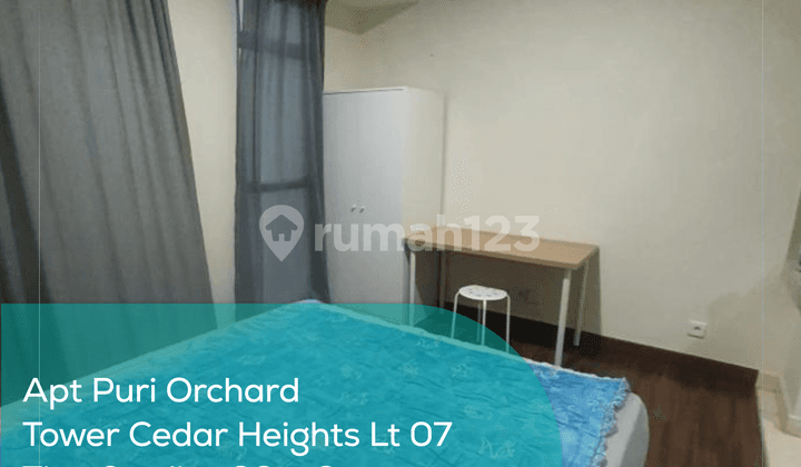 Apartement Puri Orchard Tower Cedar Heights Wing A Lt 07, Studio, Semi Furnished