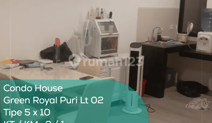 Condo House Green Royal LT 02, Tipe 5X10, Semi Furnished