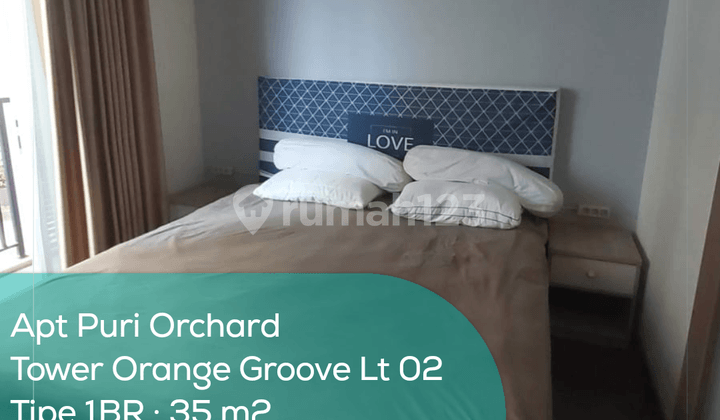 Apartement Puri Orchard Tower Orange Groove Wing A Lt 02, 1br, Semi Furnished