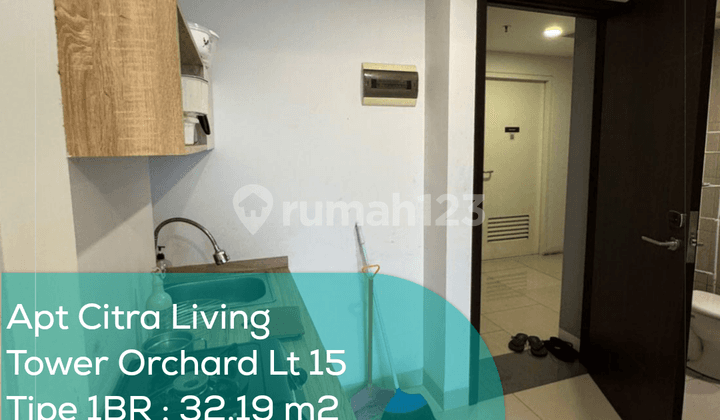 Apartement Citra Living Tower Orchard Lt 15, 1BR, Semi Furnished