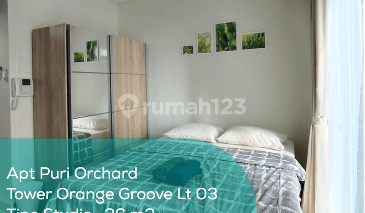 Apartement Puri Orchard Tower Orange Groove Wing A Lt 03, Studio, Full Furnished