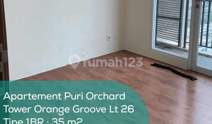 Apartement Puri Orchard Tower Orange Groove Wing A Lt 26, 1BR, Non Furnished