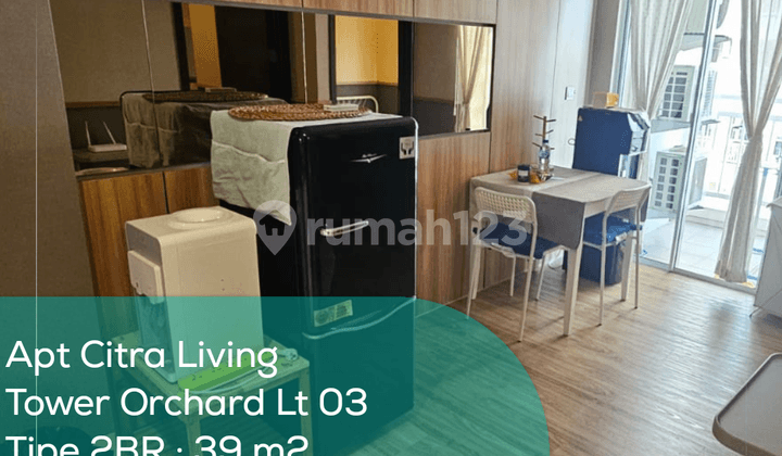 Apartement Citra Living Tower Orchard Lt 3, 2BR, Full Furnished