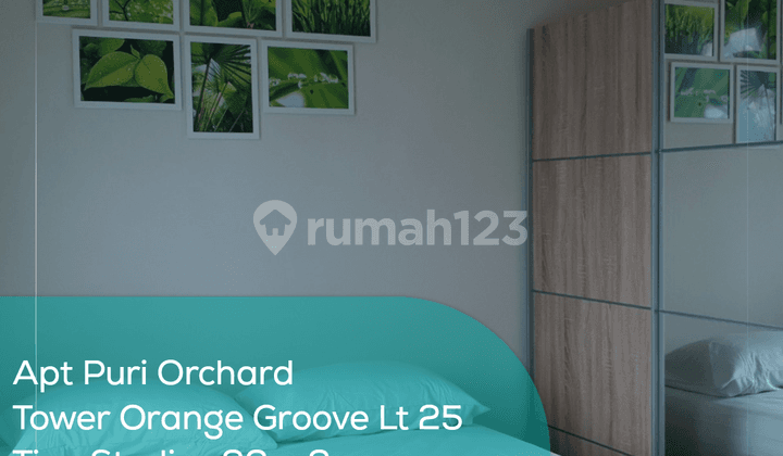Apartement Puri Orchard Tower Orange Groove Wing B Lt 25, Studio, Full Furnished