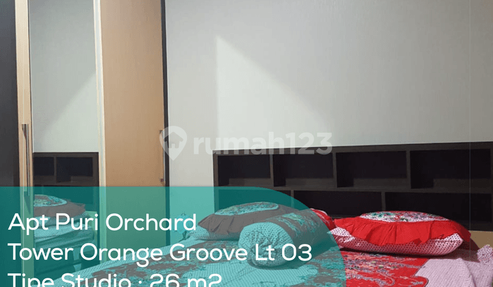 Apartement Puri Orchard Tower Orange Groove Wing A LT 03, Studio, Full Furnished