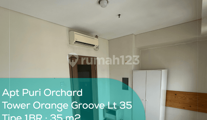 Apartement Puri Orchard Tower Orange Groove Wing A LT 35, 1Br, Full Furnished