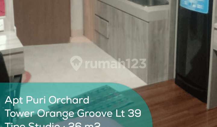 Apartement Puri Orchard Tower Orange Groove Wing A Lt 39, Studio, Full Furnished