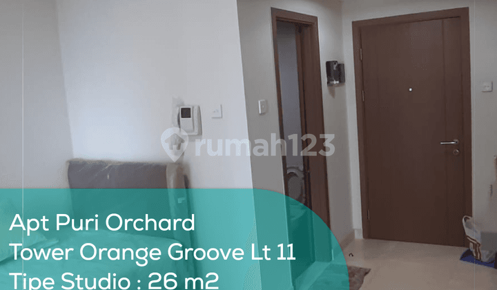 Apartemen Puri Orchad Tower Orange Groove Wing B Lt 11, Studio, Semi Furnished