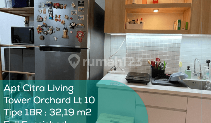Apartement Citra Living Tower Orchard Lt 10, 1Br, Full Furnished