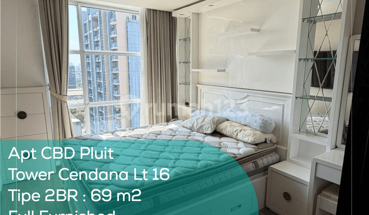 Apartement Cbd Pluit Tower Cendana LT 16, 2Br, Full Furnished