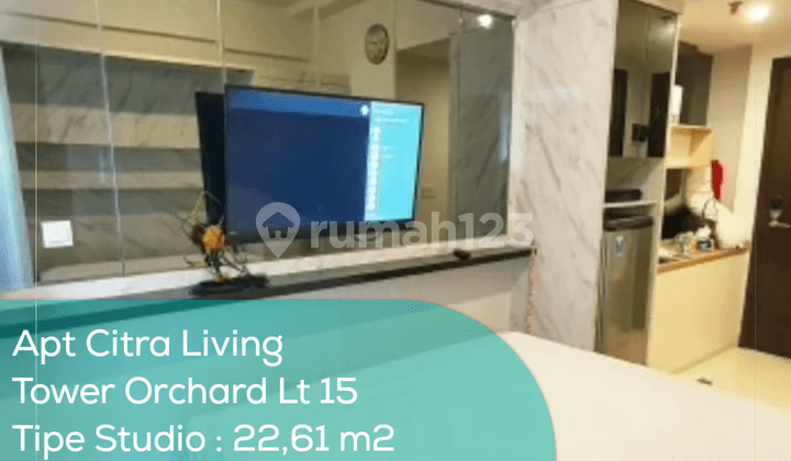 Apartement Citra Living Tower Orchard LT 15, Studio, Full Furnished