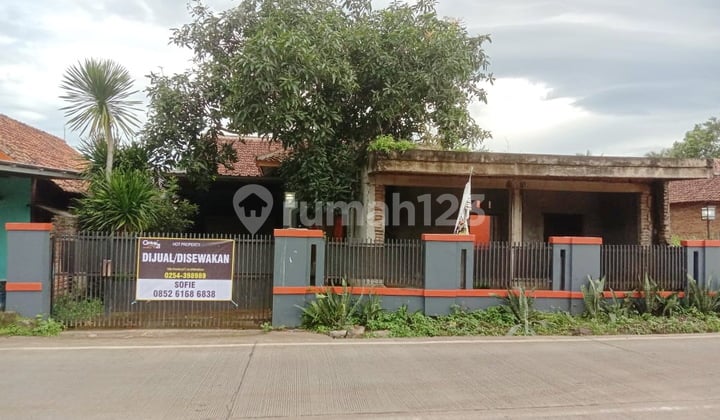 Tanah Plus Hunian Jalan Utama Taktakan Bisa Disewakan