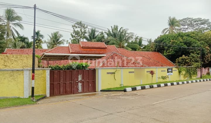 Hunian Plus Tanah Jalan Raya Palka Cinangka Dekat Pantai