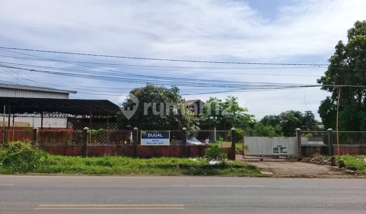 Tanah Plus Bangunan Jalan Raya Serang Cilegon Pelamunan