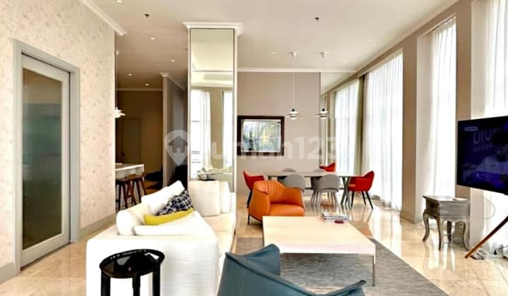 Jual 2+1 Bedroom Furnished Siap Huni Apartemen Somerset Berlian Permata Hijau Jakarta Selatan