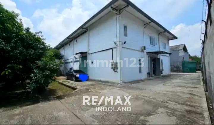 Jual Bangunan Pabrik Garment Luas 1200m Di Tanjung Pura Pegadungan Jakarta Barat