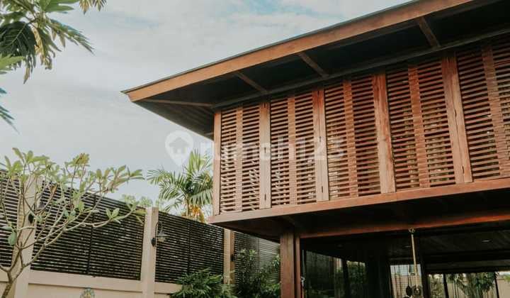 For Sale Beautiful 2-Story Furnished Villa Ready to Live In Kerobokan Bali