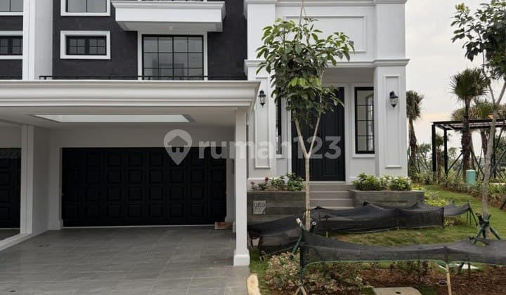 For Sale Beautiful Brand New 3-Story House Ready to Live in at Villa Pasir Putih PIK 2
