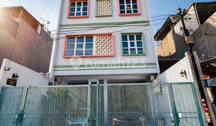 Rumah Kost Strategis 5 Lantai Full Occupancy Siap Untung di Taman Sari Mangga Besar Jakarta Barat