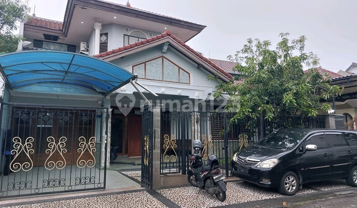 Rumah Cantik 4Kt Gayungsari Timur Surabaya Bebas Banjir