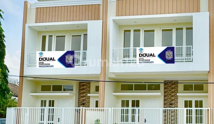 Baru Gress Rumah 2 Lantai Kahuripan Nirwana. Dekat Toll dan Mall