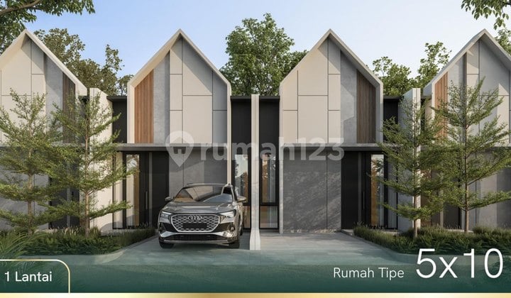 Rumah baru easten park Dp nol% & free biaya2 surabaya timur