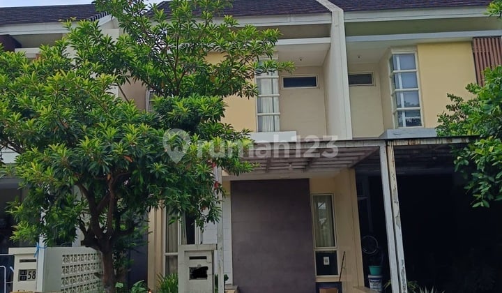 Disewakan Rumah 2 Lantai Sdh Renov Rapi Dlm Cluster Samata Di Harapan Indah - Bekasi