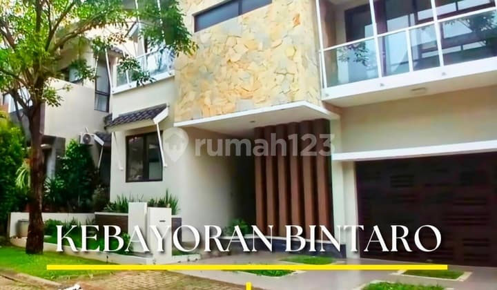 B. U! Rumah Baru Renovasi, Hanya 2 Menit Menuju Pintu Tol, Stasiun, Bxc Mall, Rspib, Dll di Kebayoran Villas, Kebayoran Residence, Bintaro Jaya Sektor 7.
