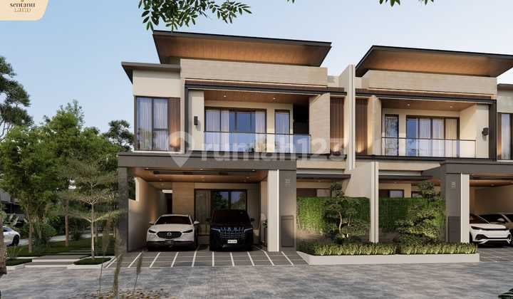 Bangunan Baru, Semi Furnish * Kitchen Set, Dll, Lokasi Strategis; Dekat Akses Tol, Stasiun KRL, Pasar Modern, Pusat Bisnis & Perbank-An, Dll di Custer Griya Loka, Bsd, Tangerang Selatan