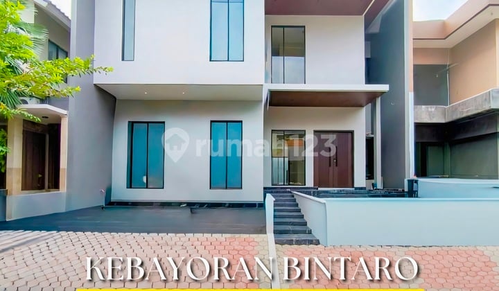 Luxury House * Swimming Pool, Strategic Location; Near Toll Access; KRL Station, Mall, Hospital, School, etc. in Kebayoran Residence, Bintaro Jaya Sector 7