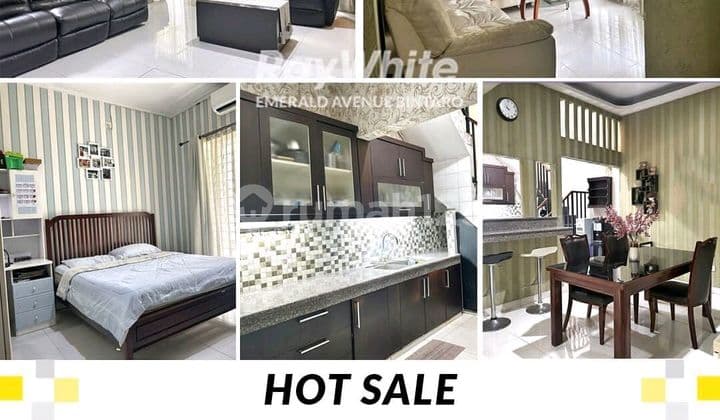 Dijual Cepat!! Rumah Siap Huni di Lokasi Strategis; Dekat Akses Tol, Stasiun MRT, Mall, Rs, Sekolah, Dll di Cluster Emerald, Bintaro Jaya.