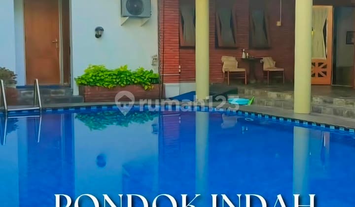 Rumah Luas,Lokasi Strategis; Dekat Akses Tol, Sta MRT, Pim, Rspi, Dll di Pondok Indah, Jakarta Selatan