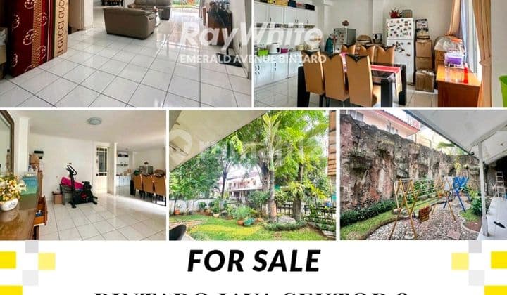 Dijual Cepat! Murah! Rumah Luas, Lokasi Strategis; Hanya 2 Menit Menuju Akses Tol, Stasiun KRL, Mall, Rs, Dll di Kasturi, Bintaro Jaya Sektor 9