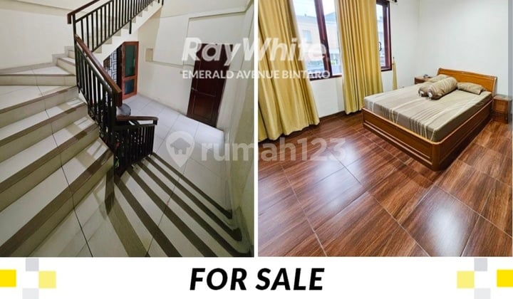 Dijual Cepat!! Nego! Lokasi Strategis, Dekat Aksea Tol, Stasiun Krl, Rs, Mall, Sekolah, Dll Di Jl. Murai, Bintaro Jaya Sektor 1, Jakarta Selatan, Dki Jakarta.