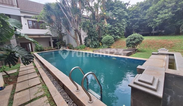 Dijual Cepat Rumah Ala Villa!! Nego! Ada *kolam Renang, Lokasi Strategis; Hanya 2 Menit Menujunpintu Tol, Stasiun Krl, Bxc Mall, Rspb, Sekolah, Dll Di Cluster Bintaro Hill, Area Bintaro Jaya Sektor 8.