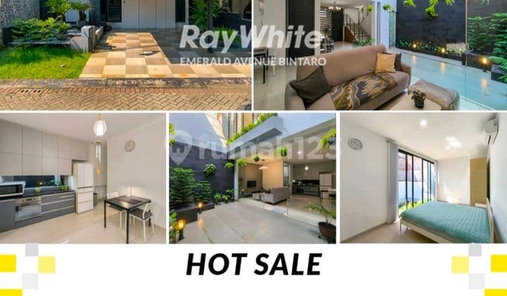 Turun Harga! Rumah Rapih, Terawat, Lokasi Strategis; Hanya 2 Menut Menuju Pintu Tol, Stasiun KRL, Bxc Mall, Rspib, Sekolah, Dll di Discovery Lumina, Bintaro Jaya Sektor 9, Tangerang Selatan, Banten