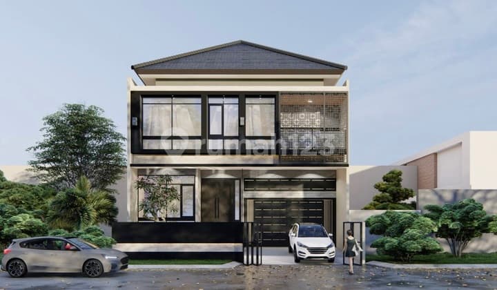 Rumah Bangunan Baru, Lokasi Strategis, Dekat Akses Tol, Stasiun KRL, Mall, Rs, Sekolah, Dll di Bintaro Sektor 9.