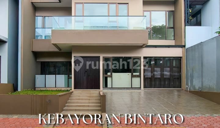 Spacious & Luxurious House, Strategic Location Only 2 Minutes to Toll Gate; KRL Station, Mall, Hospital, School, Etc. in Kebayoran Residence, Bintaro Jaya