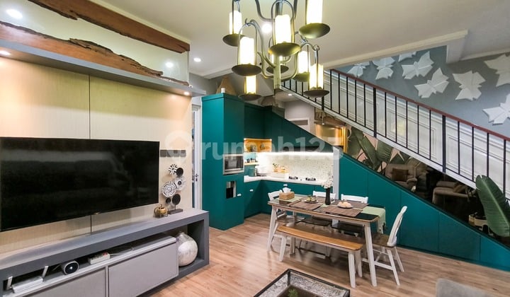 Turun Harga ! Semi Furnish! Lokasi Strategis; Dekat Akses Tol, Stasiun KRL, Bxc Mall, Rspib, Sekolah, Dll di Discovery Residence, Bintaro Jaya Sektor 9, Tangerang Selatan