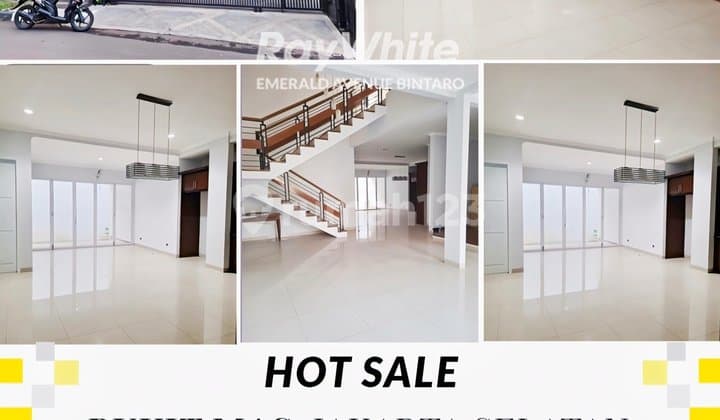 Turun Harga, Murah, Lokasi Strategis; Dekat Akses Tol, Stasiun MRT, Rs, Mall, Sekolah, Dll di Perumahan Bukit Mas, Rempoa Bintaro, Jakarta Selatan