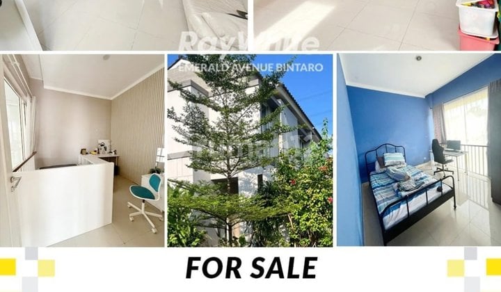 Turun Harga! Rumah 2 Lantai, Lokasi Strategis; Dekat Akses Tol, Stasiun KRL, Mall, Rs Dll di Custer Kebayoran Village , Bintaro Jaya