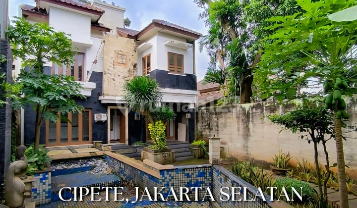 Rumah Bagus, Lokasi Strategis; Dekat Akses Tol; Sta MRT, Mall, Rs, Perkantoran/Bisnis, Dll di Cipete, Jakarta Selatan