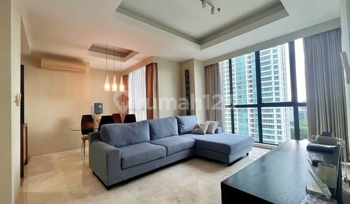 Apartment size 84m 2BR Strategic semi furnished Setiabudi Residence