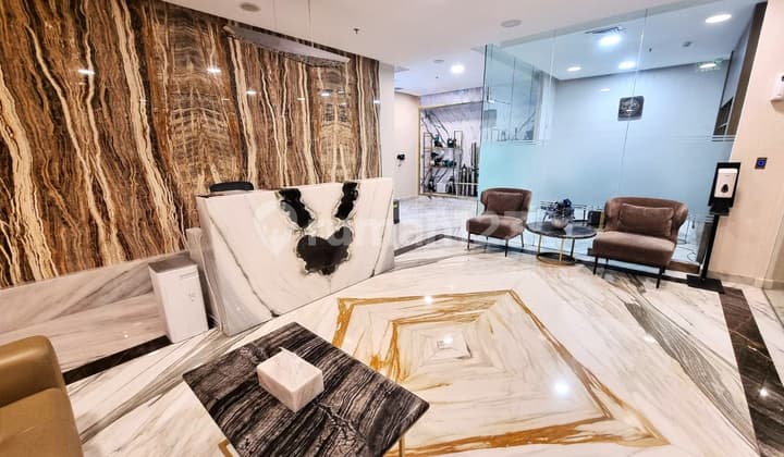 Gold Coast Office Mewah 574m2 Full Marmer Full Furnished Sea View