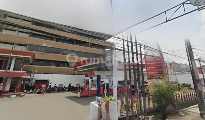 Land and building ex-gas station area 900m Kramat Jati East Jakarta