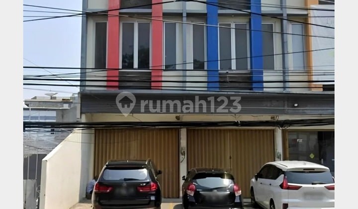 Ruko Gandeng Strategis Pinggir Jalan Raya 184m2 Pluit Jakarta Utara